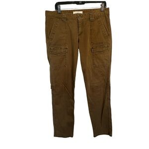 LOFT Brown Straight Leg Pants